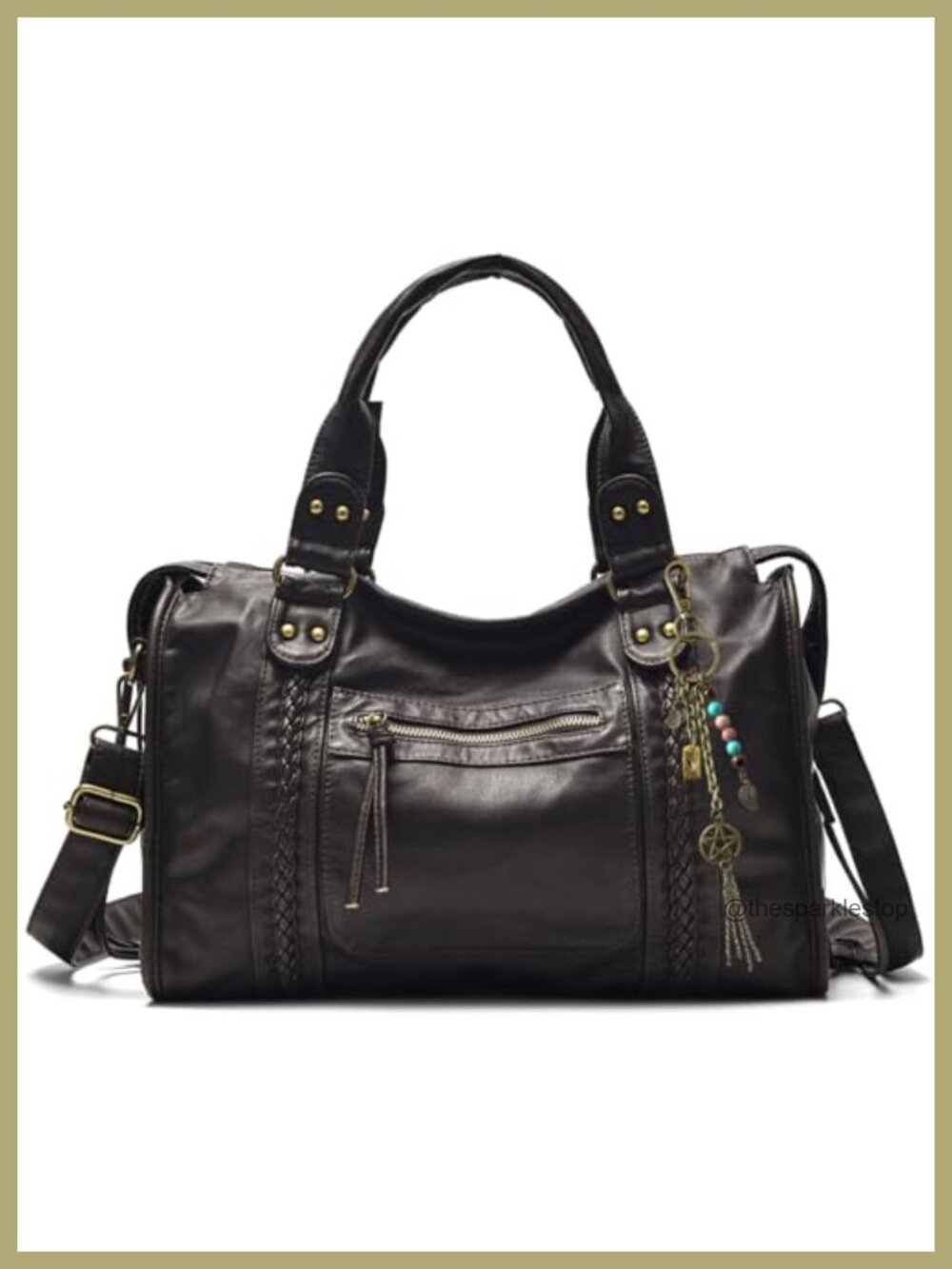 Womens Crossbody Bag Soft Faux Leather Hobo Purse Large Tote Shoulder Bag